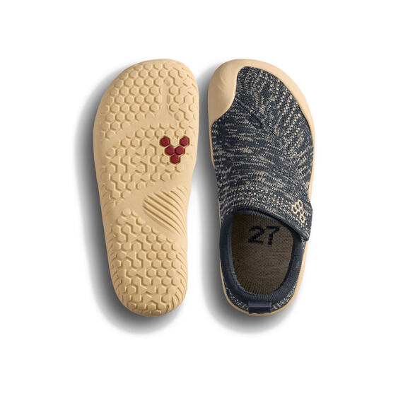 Vivobarefoot MOTUS KNIT PRESCHOOL WOODLAND GREY