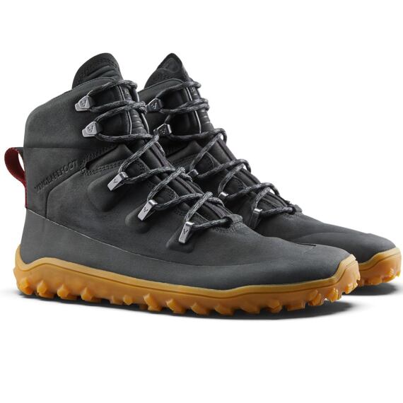 Vivobarefoot TRACKER LEATHER AT WOMENS OBSIDIAN