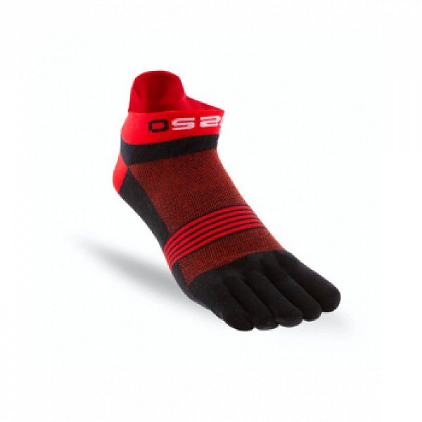 OS20 ponožky RUN BLACK/RED